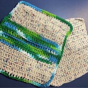 Hand made dish cloths